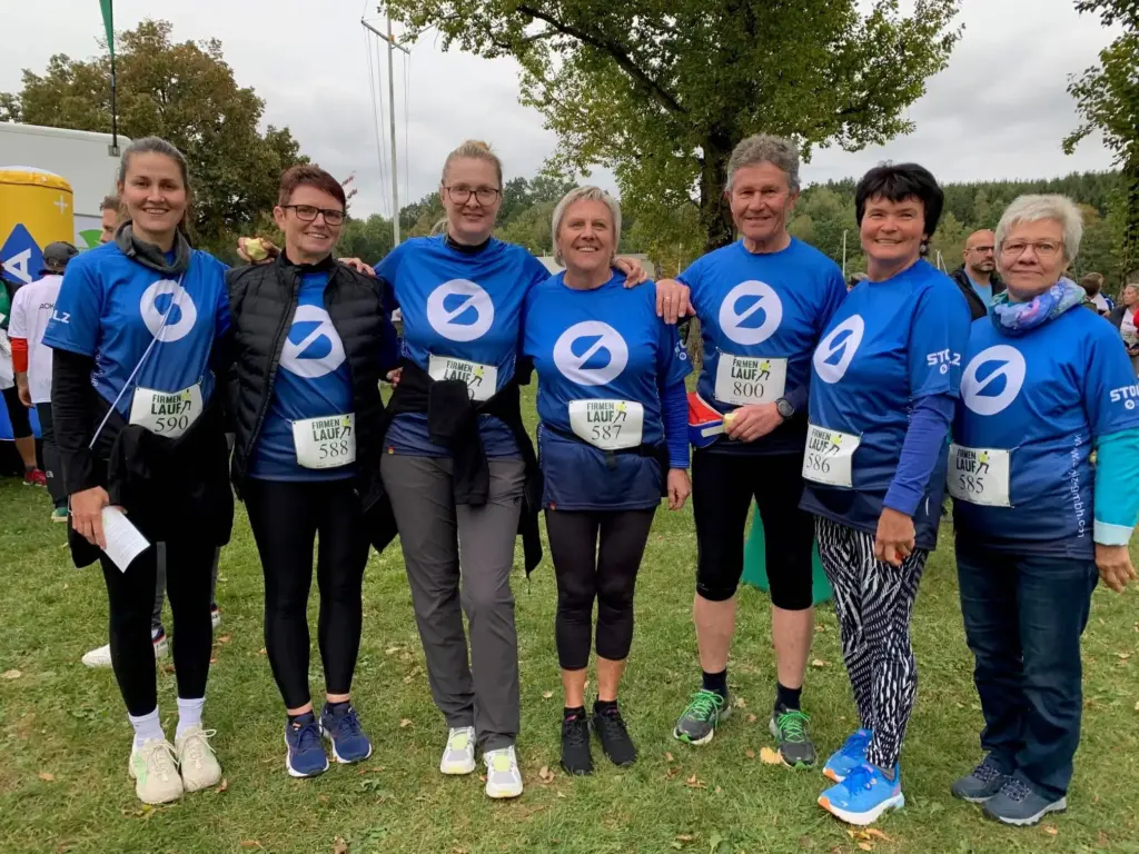 Team STOLZ nimmt am 1. Ellwanger AOK Firmenlauf teil